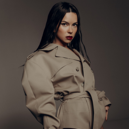 INNA performing live on stage