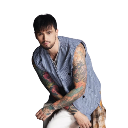 Billy Crawford performing live on stage